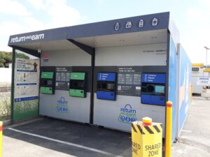 Campbells Corner Carpark Return and Earn Machine — Container Services in Scone, NSW in Scone