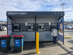 Queanbeyan Woolworths Return and Earn Machine — Container Services in Queanbeyan, NSW in Queanbeyan
