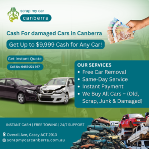 Scrap my car Canberra — Automotive Recycling in Casey, ACT in Casey
