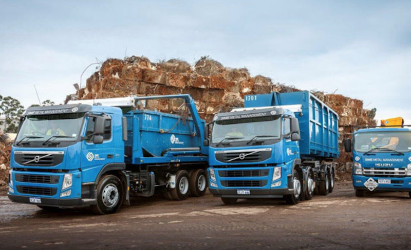 Sims Metal — in Mackay Harbour