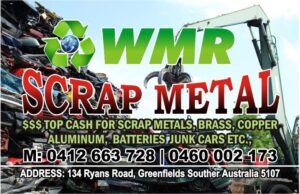 WMR Scrap Metal — Scrap Metal Recycling in Green Fields, SA in Green Fields